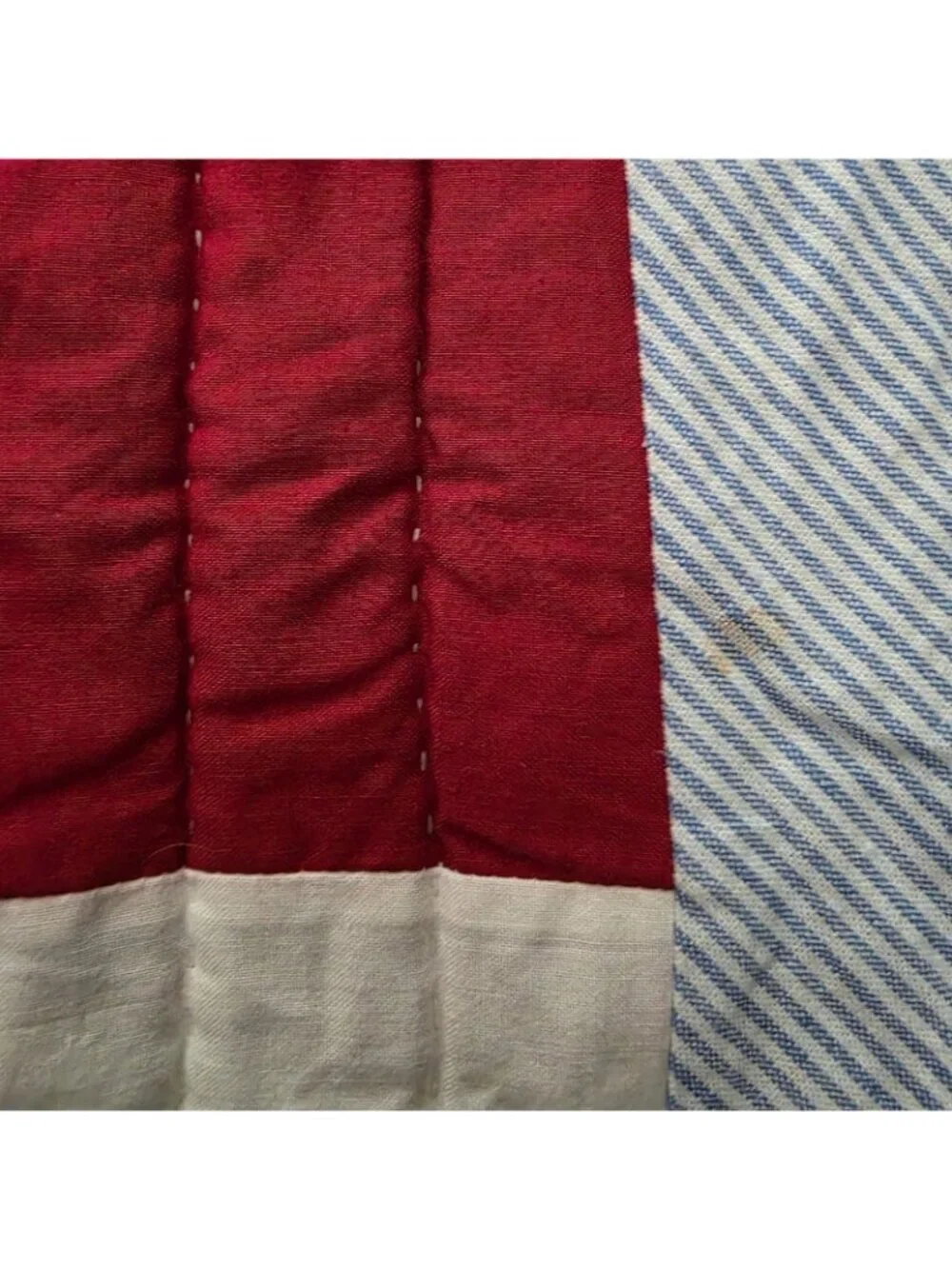 Tommy Hilfiger American Flag USA Stars & Stripes Twin Quilt
